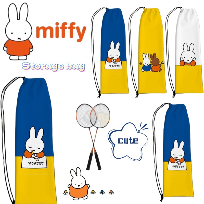 Badminton Korea - Neue Kreative Miffy Schläger-Aufbewahrungstasche mit Cartoon-Hasen-Print